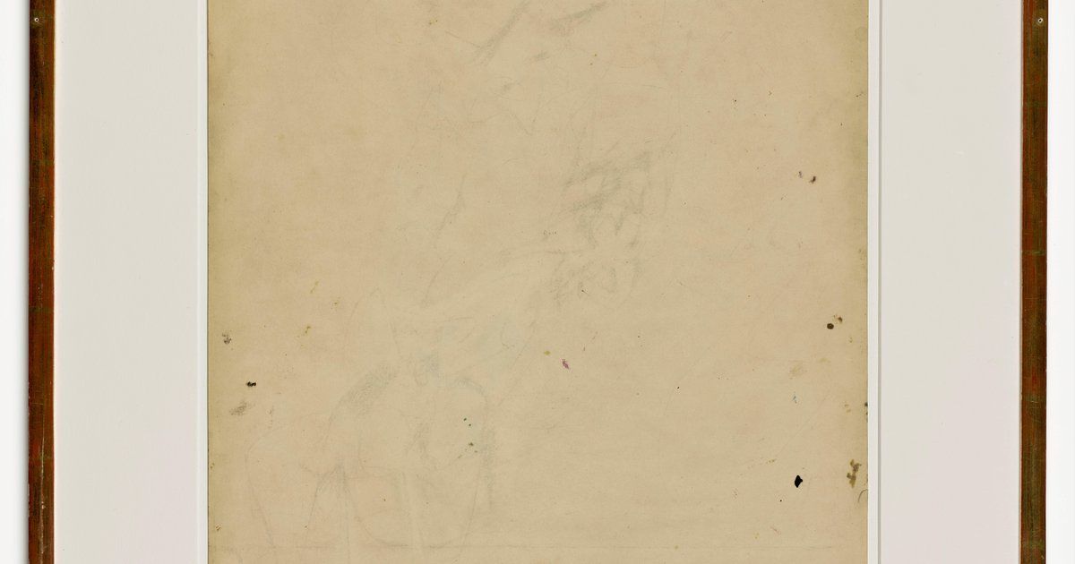 Robert Rauschenberg'in De Kooning’i Silmek eseri