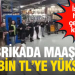 Fabrikada en dusuk giydirilmis ucret 153 bin tl oldu isciler halay cekerek kutladi ESE4x4Uv