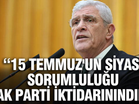 Iyi parti lideri dervisoglu 15 temmuzun siyasi sorumlulugu ak parti iktidarinindir qWhZTrbR
