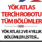 Yok atlas yks tercih sihirbazi 2026 guncel 2 yillik 4 yillik universite bolumleri aGTRKhVx